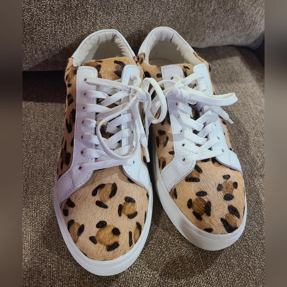 MYRA Leopard print animal print sneakers, European size 38, US 7.5 - Picture 1 of 7
